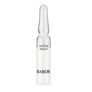 BABOR Active Night Ampulle – regenerierendes Nachtserum für intensive Hauterneuerung und sichtbar glattere Haut