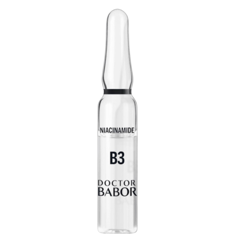 DOCTOR BABOR Niacinamide Ampulle – Serum zur Verfeinerung der Poren und Verbesserung des Hautbildes