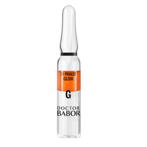 DOCTOR BABOR Bi-Phase Glow Ampulle – Glow Serum für strahlende, hydratisierte und frische Haut