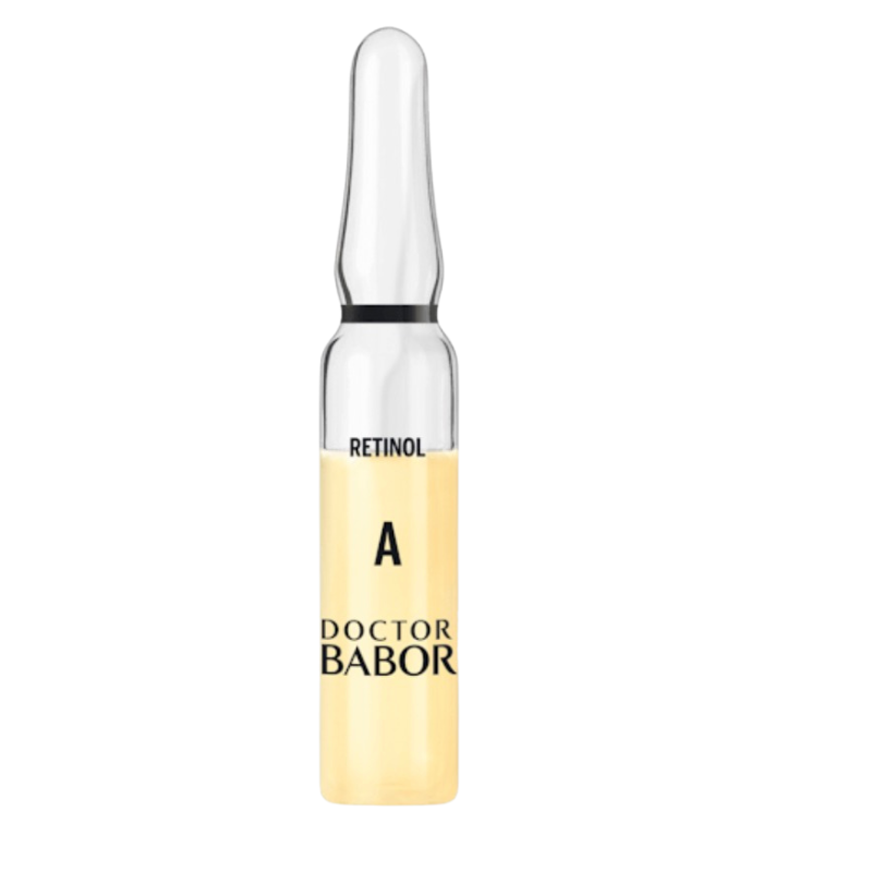 DOCTOR BABOR Retinol Ampulle – Anti-Aging Serum zur Glättung von Falten und Verbesserung des Hautbildes