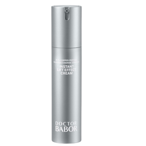 Doctor Babor Instant Lift Effect Cream im silbernen Airless-Pumpspender – Anti-Aging Gesichtscreme mit sofortigem Lifting-Effekt für straffere und glattere Haut
