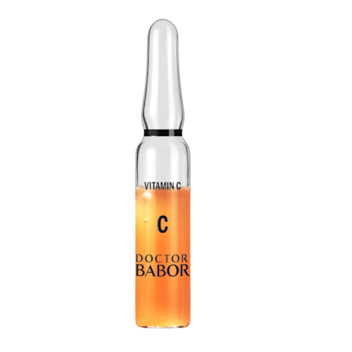 DOCTOR BABOR Vitamin C Ampulle – aufhellendes Serum für strahlende Haut und ebenmäßigen Teint