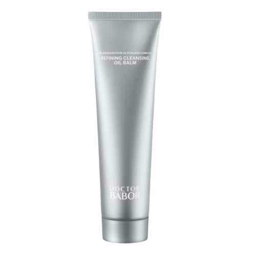 Doctor Babor Refining Cleansing Oil Balm in silberner Tube für sanfte Reinigung, Make-up Entfernung und ein geklärtes Hautbild