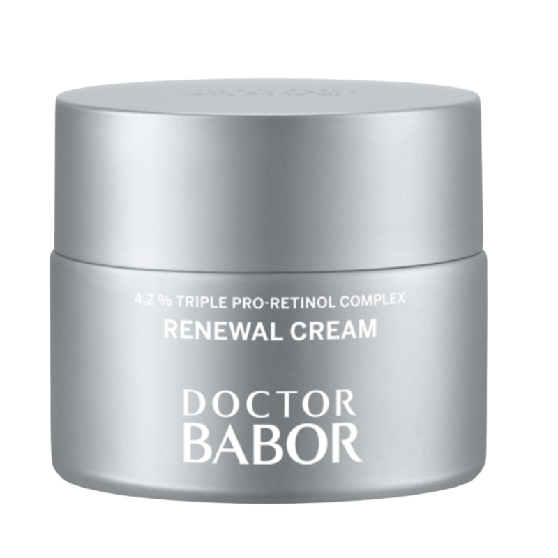 Doctor Babor Renewal Cream mit 4,2% Triple Pro-Retinol Complex zur Glättung von Falten und für ein sichtbar verjüngtes Hautbild