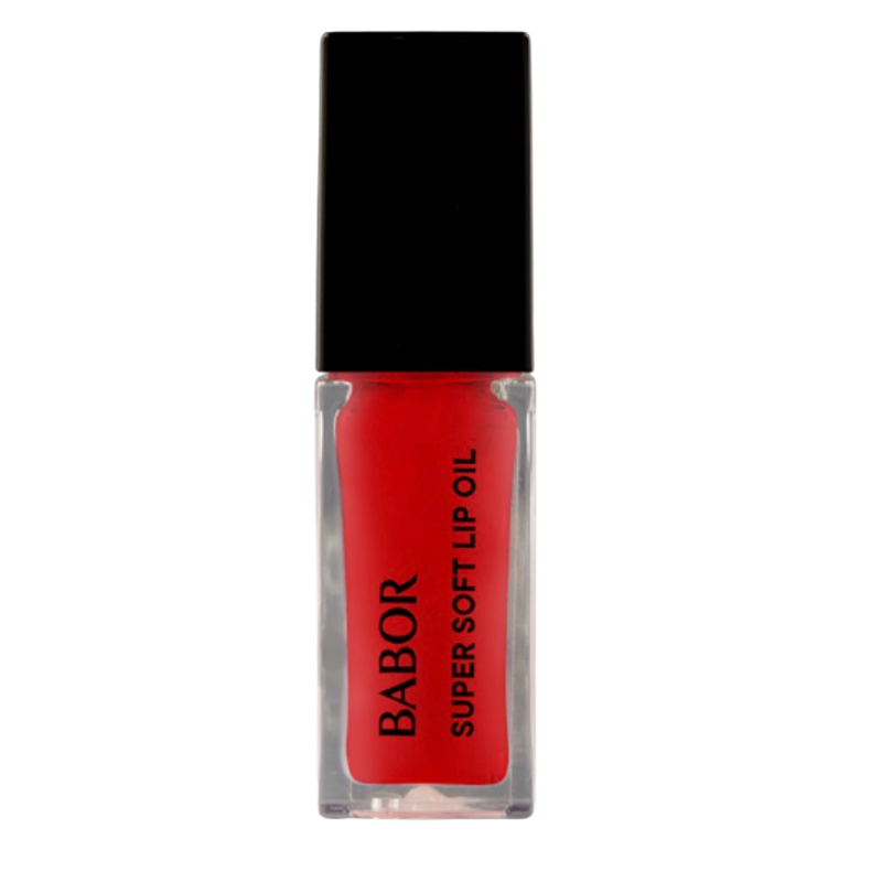 BABOR Super Soft Lip Oil red – getöntes Lippenöl für glänzende, gepflegte und leicht gefärbte Lippen